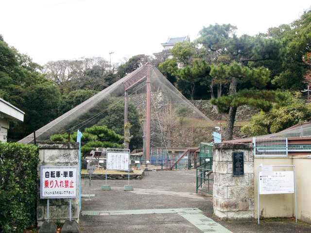 水辺の鳥を飼育している水禽園/和歌山城公園動物園（和歌山県/和歌山市）