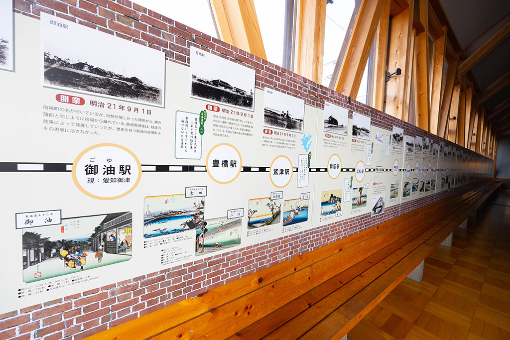 建物の内壁/長浜鉄道スクエア(滋賀県/長浜市)