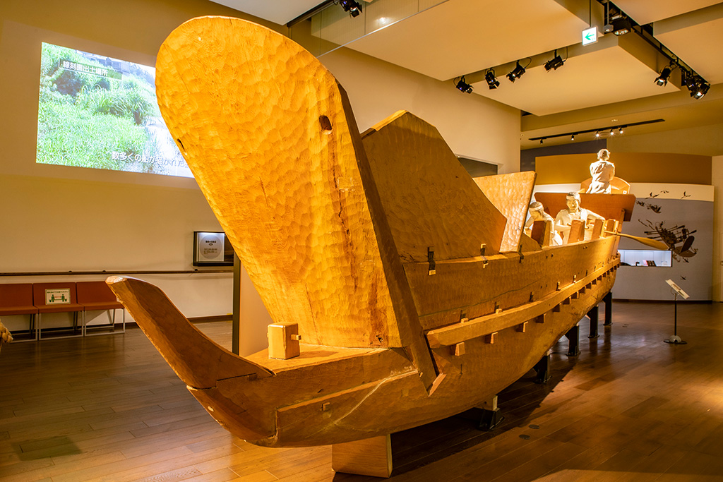 「みち・であい」のコーナー/兵庫県立考古博物館(播磨町)