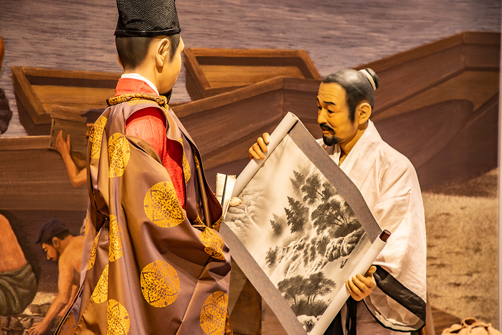 「みち・であい」のコーナー/兵庫県立考古博物館(播磨町)