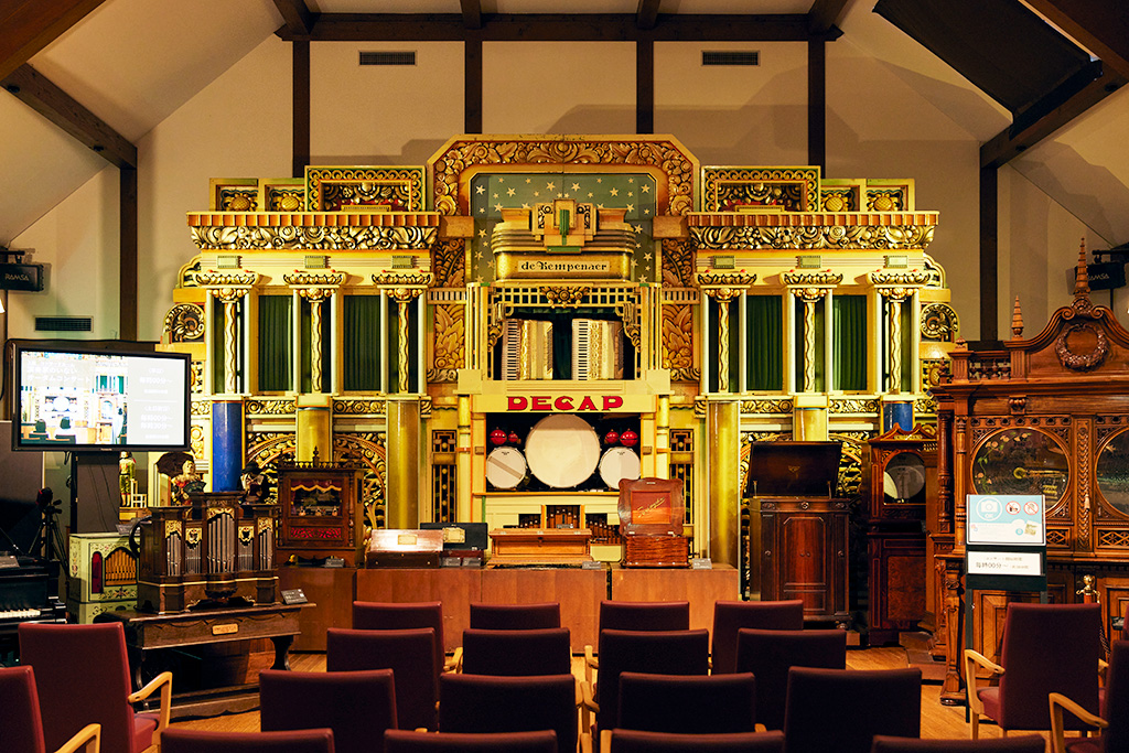 2階にある「森の音ホール」/ROKKO森の音ミュージアム(兵庫県/神戸市)