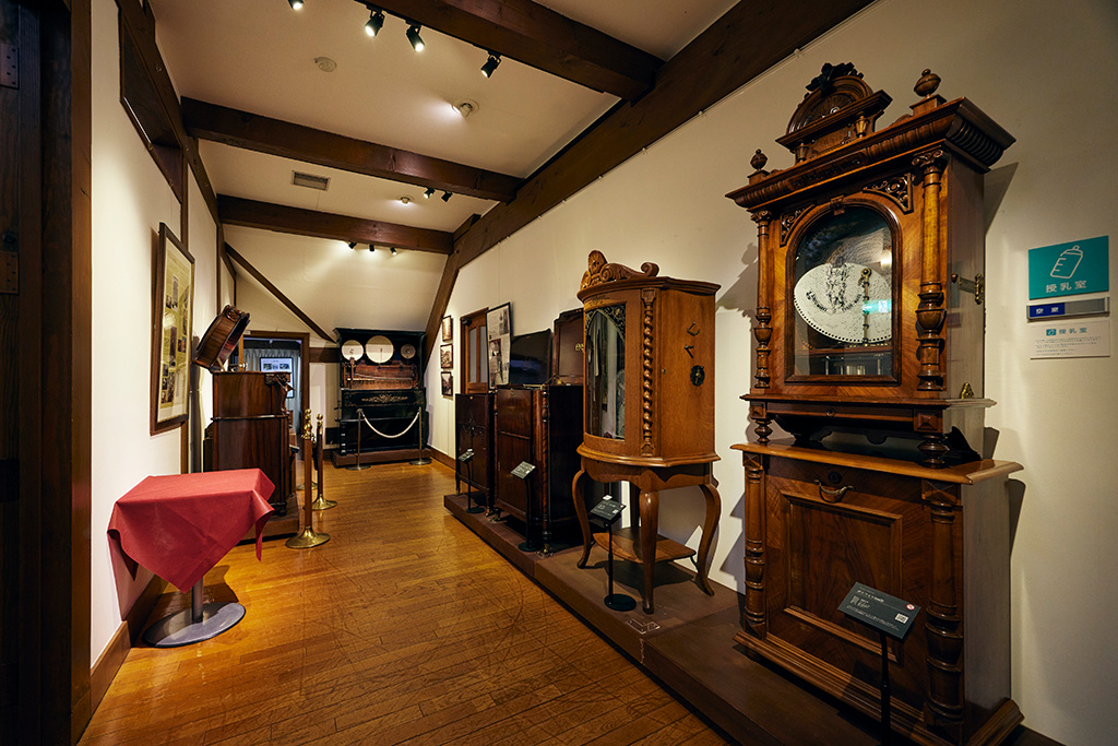 オルゴールなどの自動演奏楽器が展示/ROKKO森の音ミュージアム(兵庫県/神戸市)