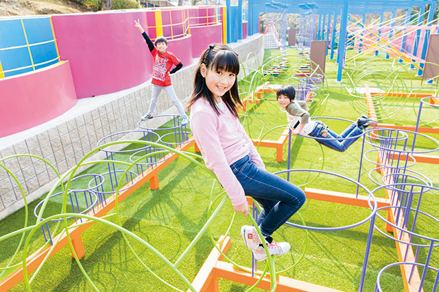 知育型アスレチック「ヤッテミ〜ナ」/ひらかたパーク（大阪府/枚方市）