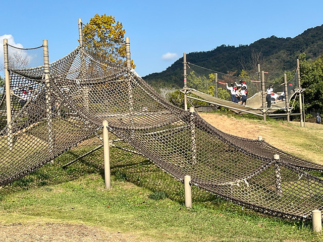 「つき山の遊び場」/道の駅 四季の郷公園(和歌山県/和歌山市)