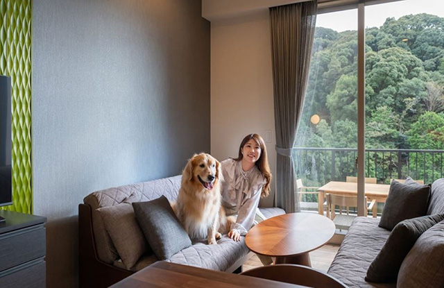 ドッグヴィラの室内/ヴィラリゾート「かなたのさと」(和歌山県/和歌山市)