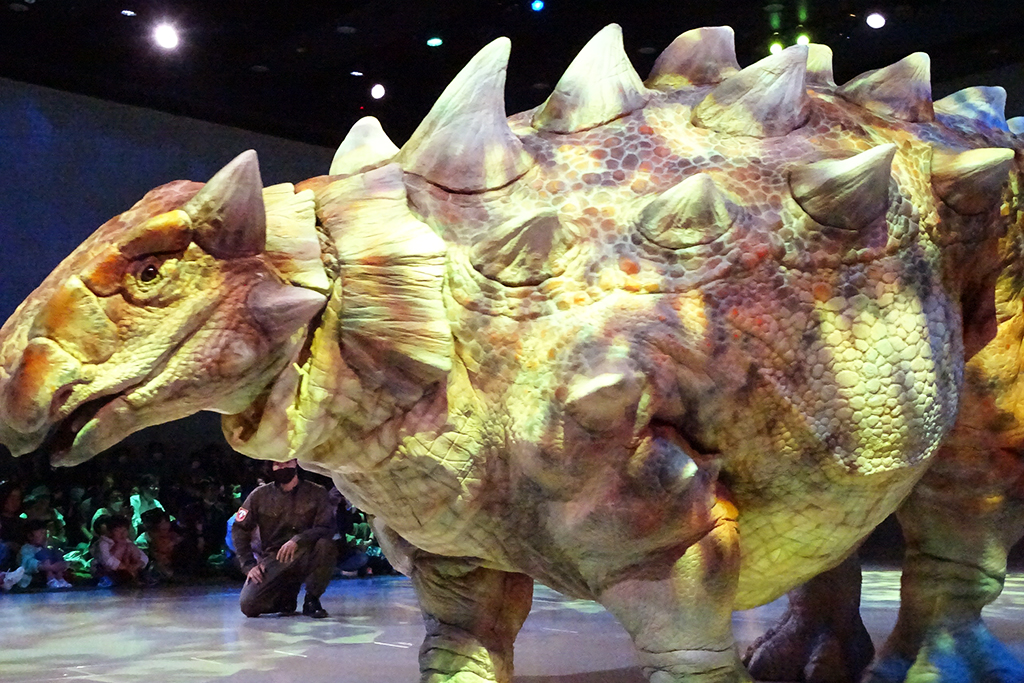 DINO SAFARI　アンキロサウルスの質感