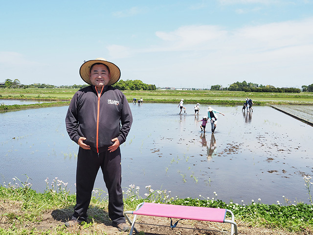 合同会社九十九里振興代表の鑓田泰章さん/まなびファーム（千葉県/九十九里町）