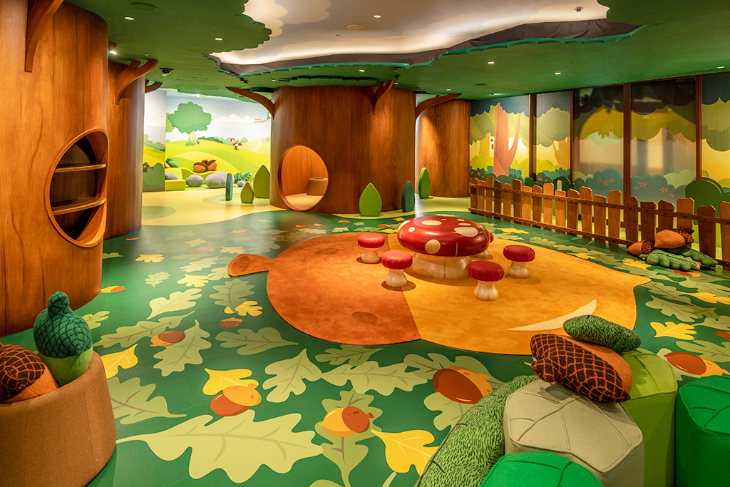 「チップとデールのプレイグラウンド」/ディズニーアンバサダーホテル（千葉県/浦安市）