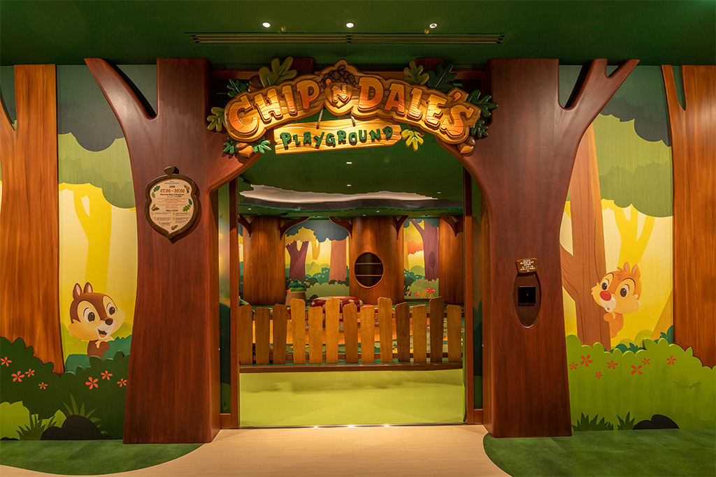 「チップとデールのプレイグラウンド」/ディズニーアンバサダーホテル（千葉県/浦安市）