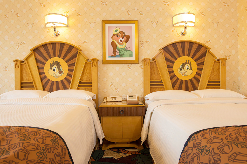 「チップとデールルーム」/ディズニーアンバサダーホテル（千葉県/浦安市）