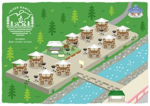 都心から1時間の河原BBQ聖地！飯能「RIVER RANTA Hanno」期間限定オープン