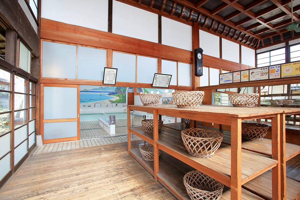 1929年築の銭湯“子宝湯”/江戸東京たてもの園（東京都/小金井市）