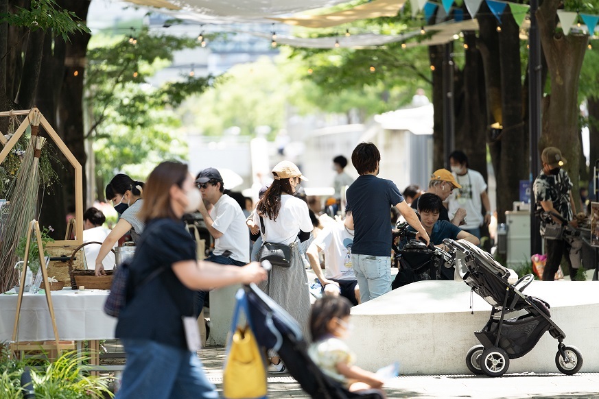ワークショップエリア｜GOOD DAY PARK! 2023/ MARK IS みなとみらいグランモール公園（神奈川県/横浜市）