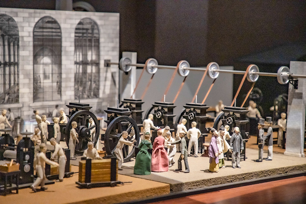 造幣局内の様子を再現した模型/造幣博物館(大阪府/大阪市)