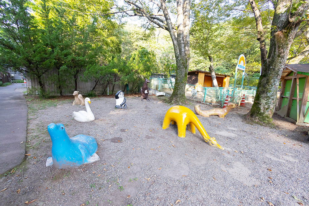 園内の遊具/福知山市動物園(京都府)