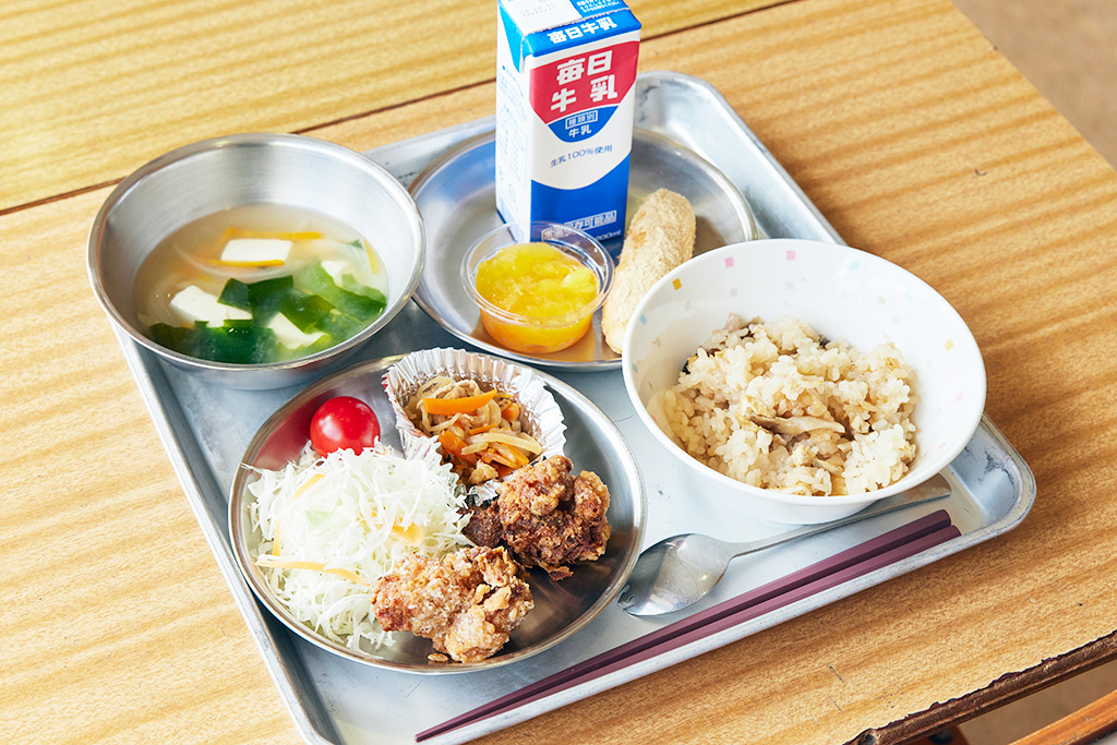 「給食こんだて」/篠山チルドレンズミュージアム（兵庫県/丹波篠山市）