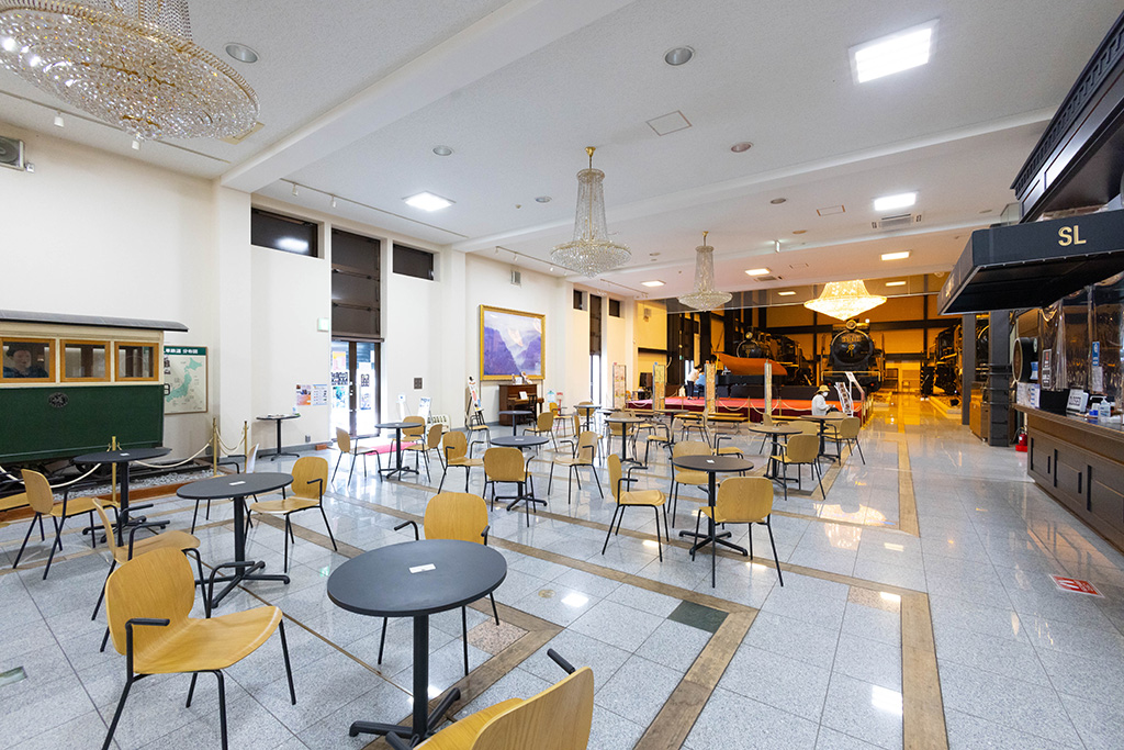 19世紀ホールの休憩場所/ジオラマ京都JAPAN（京都府/京都市）