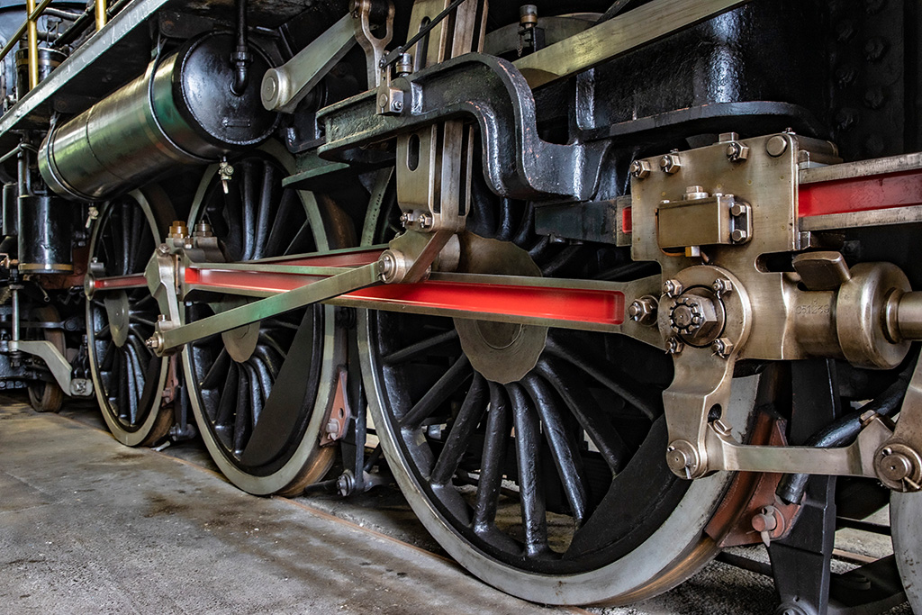 B20形の蒸気機関車/京都鉄道博物館(京都府/京都市)