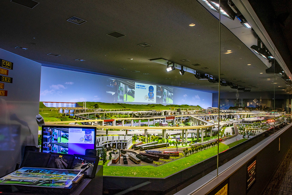 巨大「鉄道ジオラマ」/京都鉄道博物館(京都府/京都市)