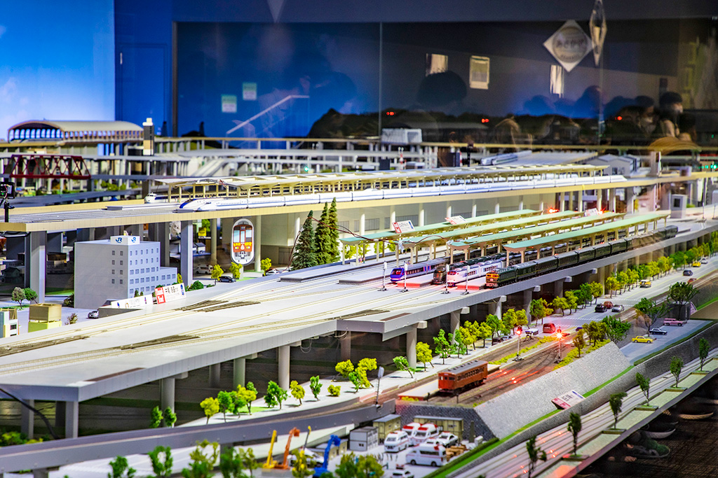 巨大「鉄道ジオラマ」/京都鉄道博物館(京都府/京都市)