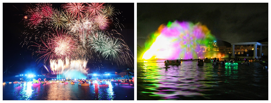 花火スペクタキュラ「フレイム」/ラグーナテンボス(愛知県/蒲郡市)