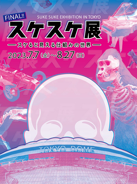 スケスケ展 in TOKYO/東京ドームシティ｢Gallery AaMo（ギャラリー アーモ）」（：文京区）