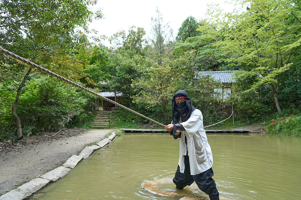 水蜘蛛/甲賀の里忍術村(滋賀県/甲賀市)
