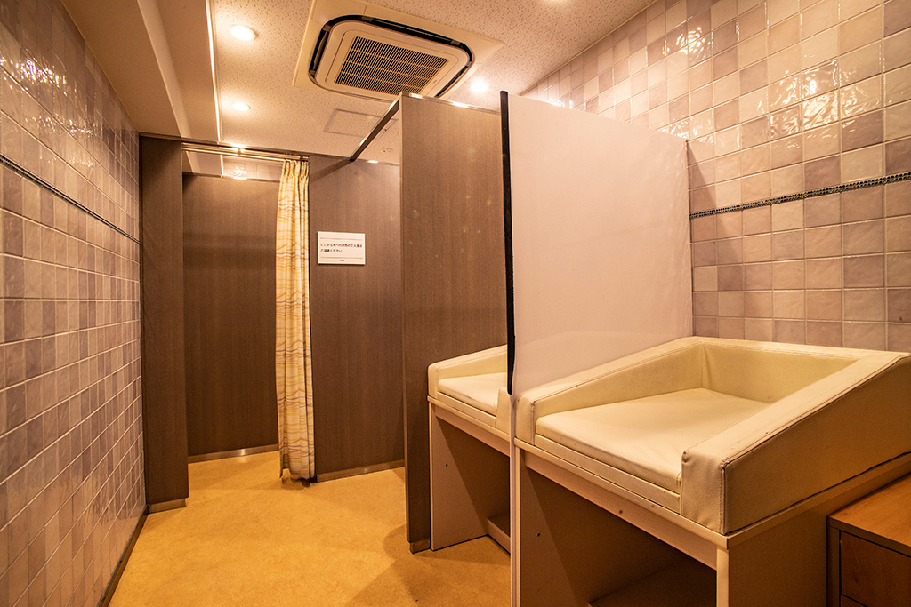 オムツ替え台/京都水族館(京都府/京都市)