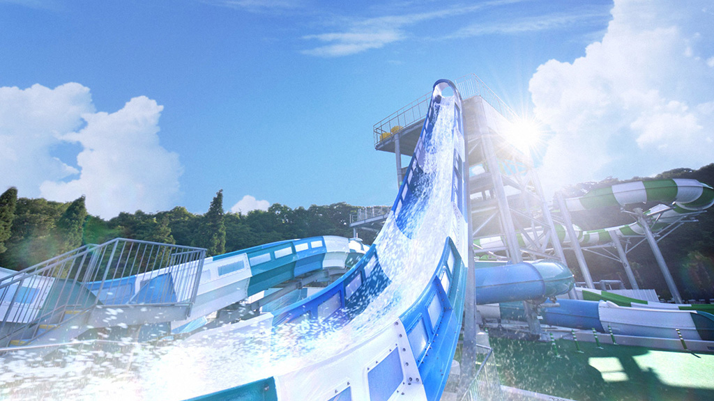 大型スライダー/ネスタリゾート神戸「ウォーターフォート」(兵庫県/三木市)