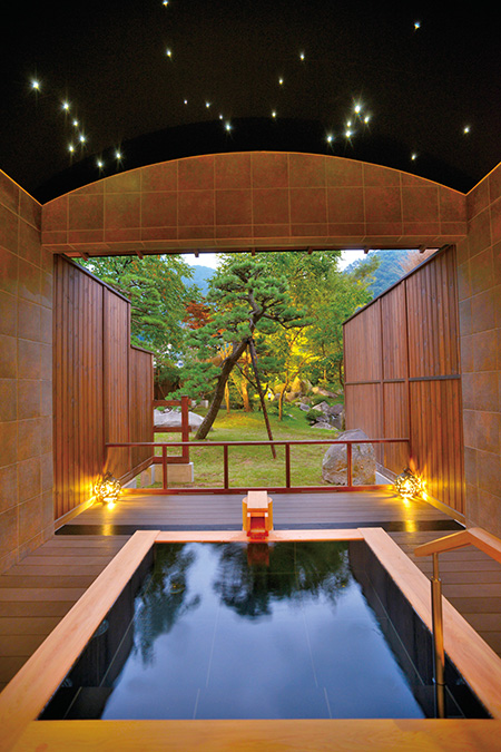 貸切露天風呂「星空の湯」）/源泉湯の宿 松乃井（群馬県／みなかみ町）