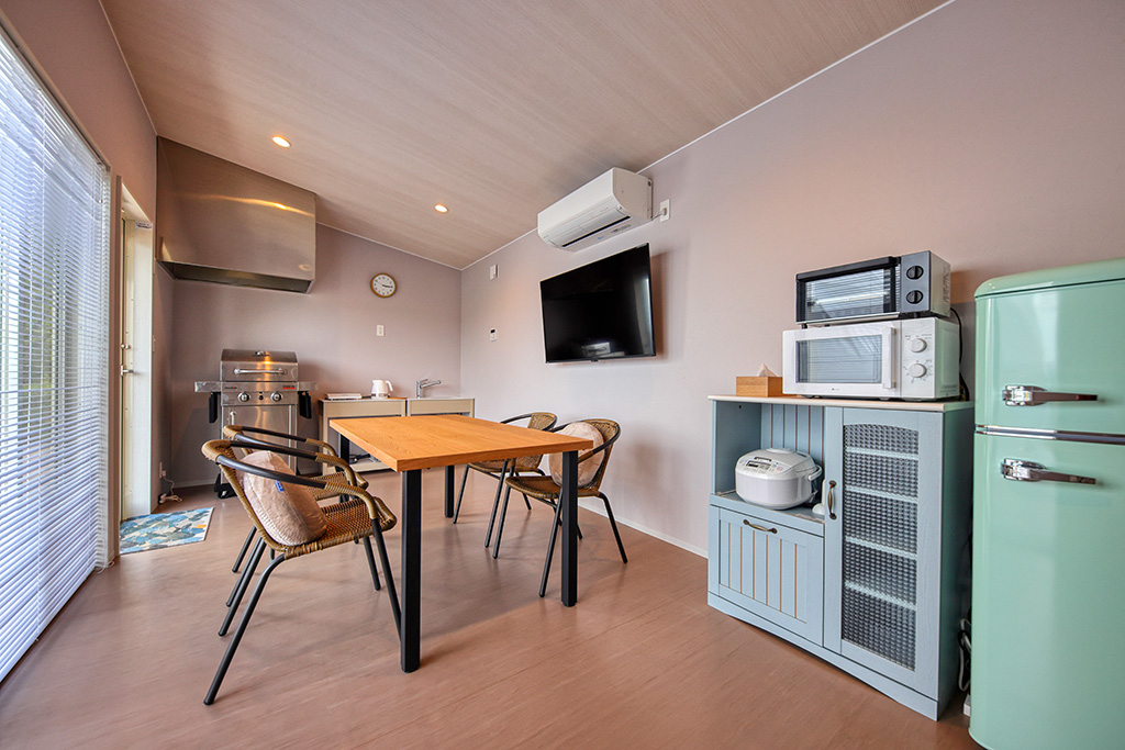 大型ドームテント室内/グランファーム富士河口湖（山梨県／富士河口湖町）