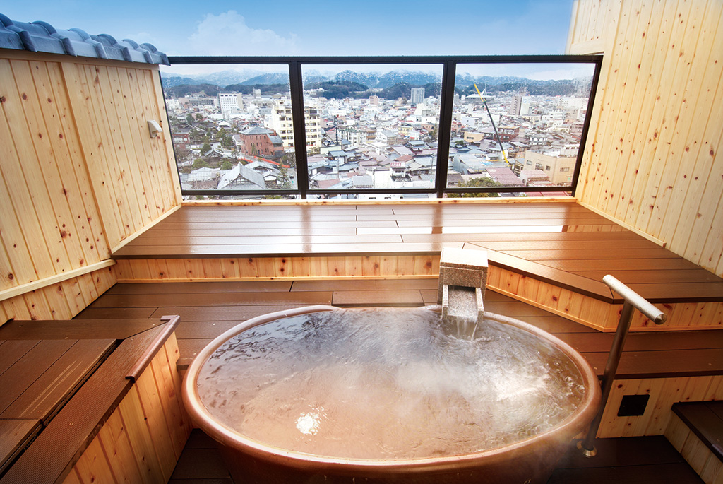 露天風呂/飛騨・高山温泉 宝生閣（岐阜県／高山市）
