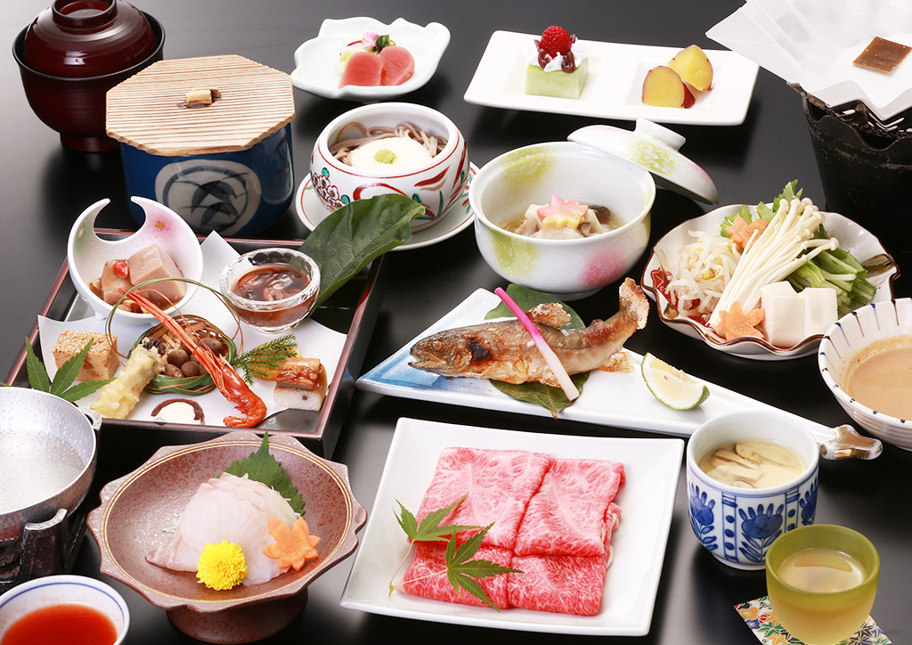 会席料理（一例）/飛騨・高山温泉 宝生閣（岐阜県／高山市）