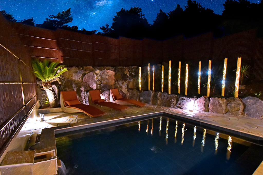 天然温泉風呂も/伊豆シャボテンヴィレッジ プチホテル&グランピング(静岡県/伊東市)