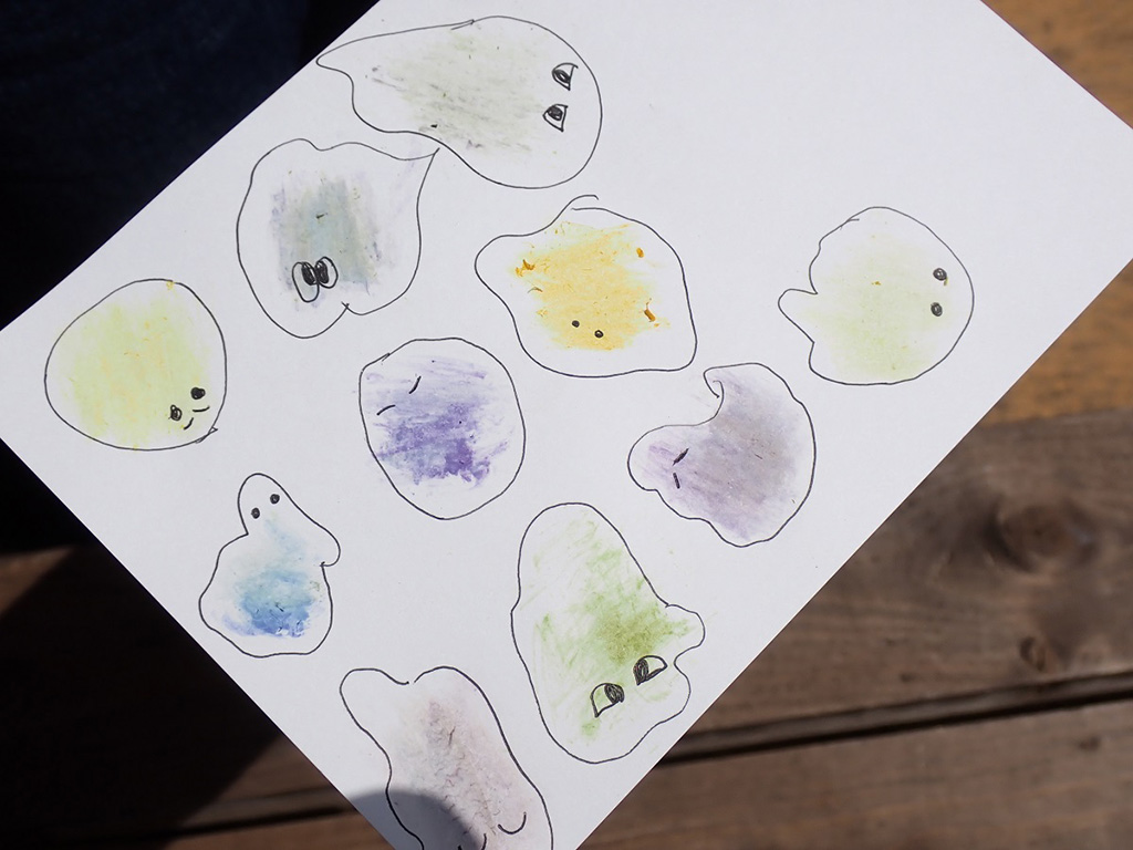 井上さん考案ゲーム「森の色いろ動物園」