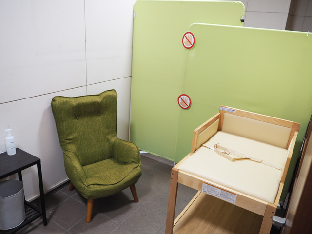 工房棟の授乳室/足立区都市農業公園