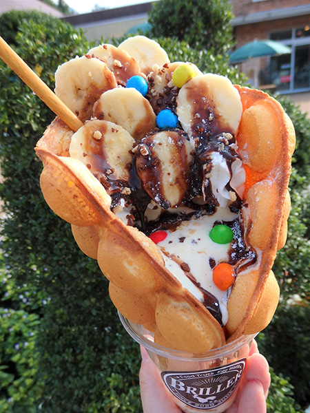 【Happy Village】エッグワッフル/横川SA（下り線）