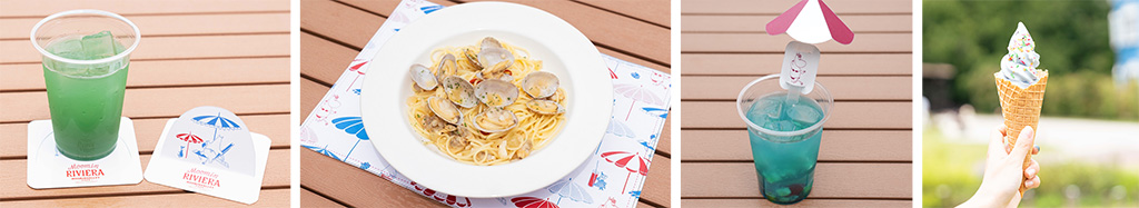 フード一例/ムーミンバレーパーク サマーイベント「リビエラ」(埼玉県)