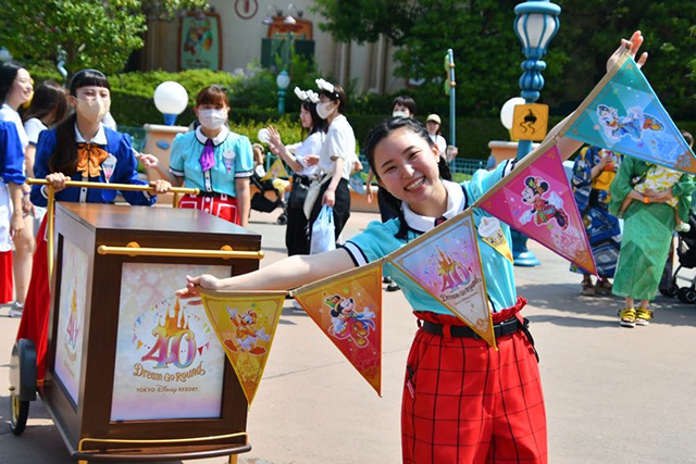 40周年で盛り上がる東京ディズニーランド(千葉県/舞浜市)