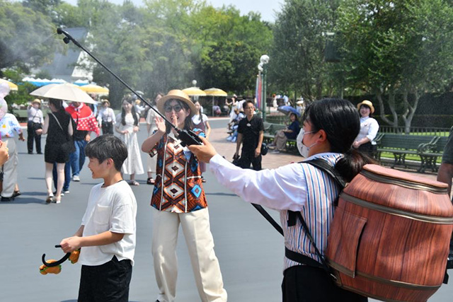 「びしょ濡れタイム」/東京ディズニーランド(千葉県/舞浜市)