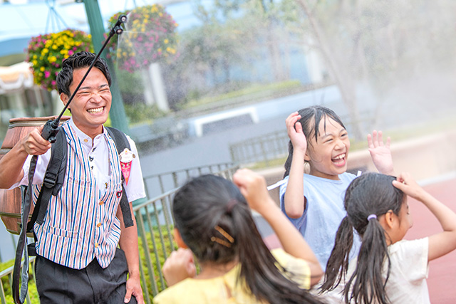 「びしょ濡れタイム」/東京ディズニーシー(千葉県/浦安市)