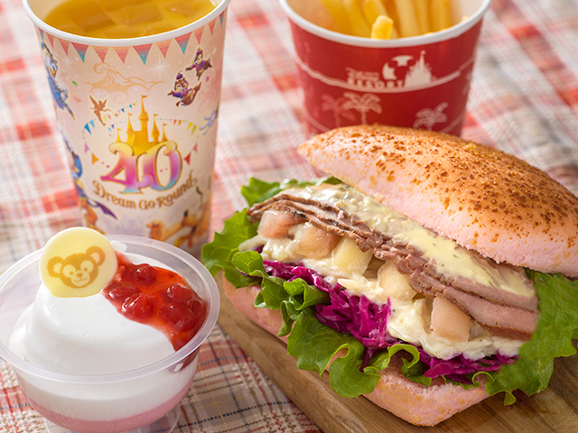 ハンバーガーセット/東京ディズニーシー(千葉県/浦安市)