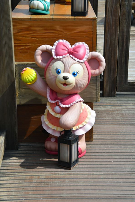 ダッフィーたちのデコレーション/東京ディズニーシー(千葉県/浦安市)