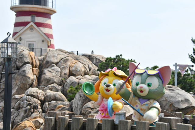 ダッフィーたちのデコレーション/東京ディズニーシー(千葉県/浦安市)