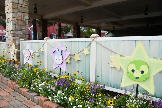 星形のデコレーション/東京ディズニーシー(千葉県/浦安市)