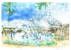 よしお兄さん考案のダンスで盛り上がろう!三重・鈴鹿サーキットパーク「アクア・アドベンチャー」で『鈴鹿で水かけダンス』開催