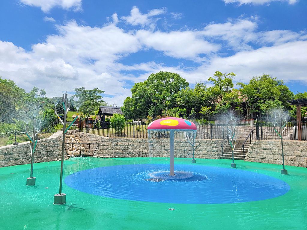 「じゃぶじゃぶ広場」/堺・緑のミュージアム　ハーベストの丘（大阪府/堺市）