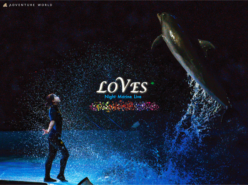 ナイトマリンライブ「LOVES」（和歌山県/白浜町）