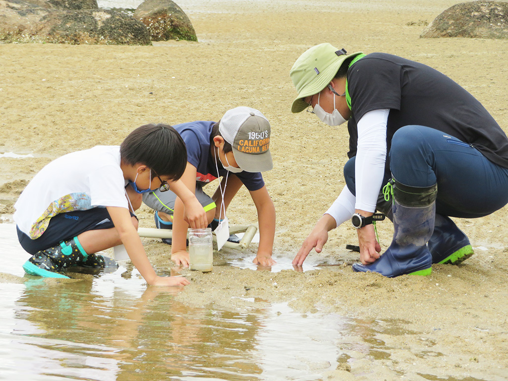 ネイチャーゲームの様子