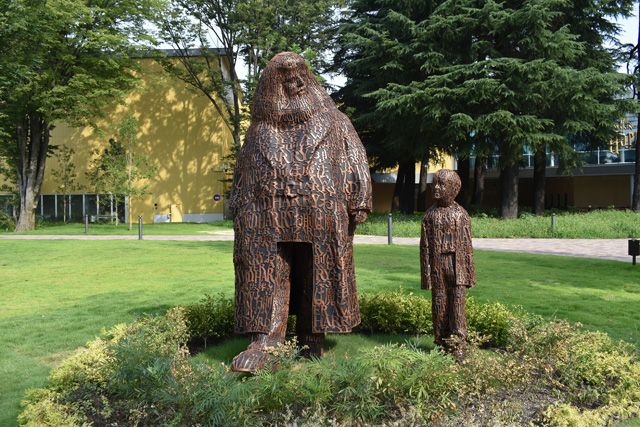 『お前は魔法使いだ』という有名なセリフが、ハリーとハグリッドの全身に/ワーナー ブラザース スタジオツアー東京 - メイキング・オブ・ハリー・ポッター(東京都/練馬区)